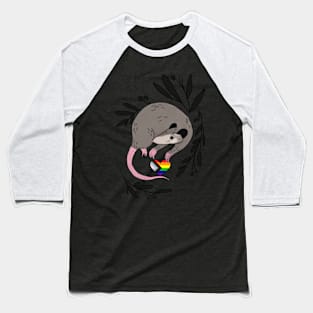 Pride Possum Baseball T-Shirt